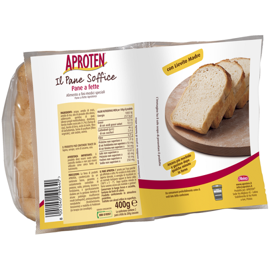 APROTEN PAN BIANCO FETTE 2 X 200 G