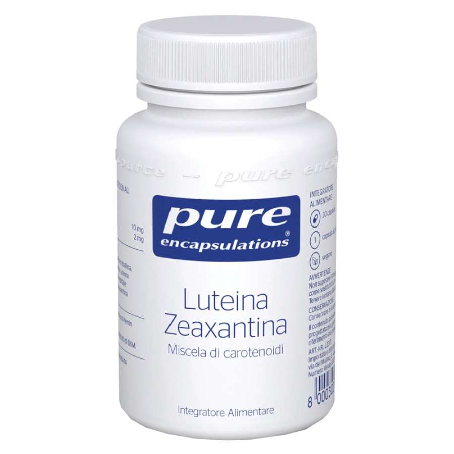 PURE ENCAPSULATIONS LUTEINA/ZEAXANTINA 30 CAPSULE PURE ENCAPSULATIONS LUTEINA/ZEAXANTINA 30 CAPSULE