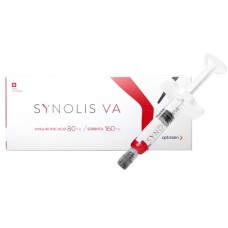 SYNOLIS V-A SOLUZIONE INIETTABILE VISCOELASTICA ISOTONICA IN SIRINGA PRERIEMPITA DI SODIO IALURONATO 80MG  E SORBITOLO 160MG CAPACITA' SIRINGA 4ML MONOSHOT 1 PEZZO