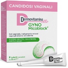 DERMOVITAMINA GYNOMICOBLOCK M 8 TUBETTI MONODOSE 5 ML