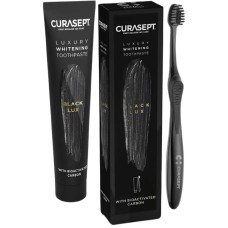 CURASEPT BLACK LUXURY WHITENING DENTIFRICIO 75 ML + SPAZZOLINO