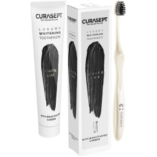 CURASEPT WHITE LUXURY WHITENING DENTIFRICIO 75 ML + SPAZZOLINO