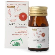 MIRTILLO NERO  60 COMPRESSE 450MG TERRANATA