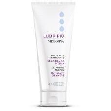 VIDERMINA LUBRIPIU' OLIO LATTE DETERGENTE SECCHEZZA INTIMA 200 ML