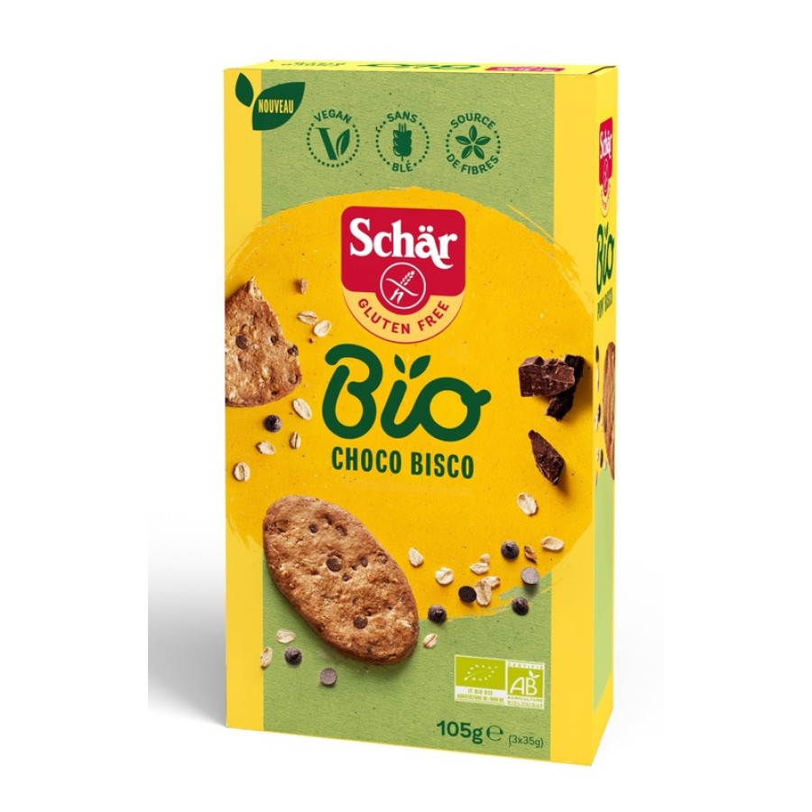 SCHAR BIO CHOCO BISCO 105 G