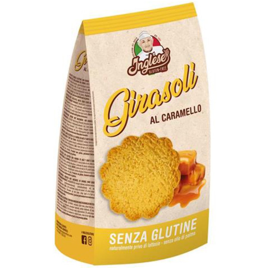 INGLESE GIRASOLI AL CARAMELLO BISCOTTI AL MAIS 300 G