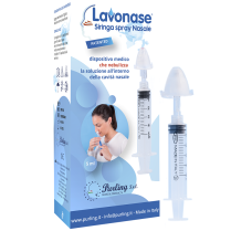 LAVONASE SIRINGA SPRAY NASALE NON STERILE 5 ML LUER-LOCK CON CAPPUCCIO + UGELLO NASALE CON RACCORDO LUER-LOCK + PERFORATORE CON VALVOLA NON RITORNO CON TAPPO