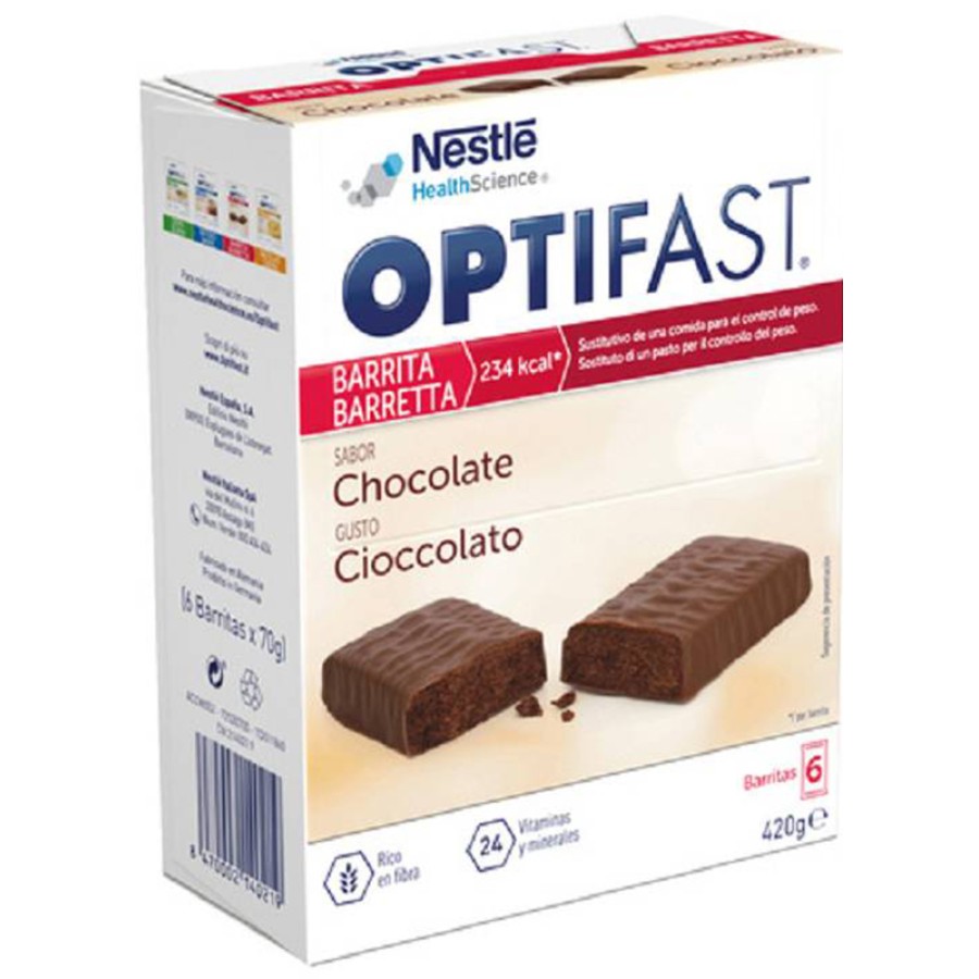 OPTIFAST BARRETTA AL CIOCCOLATO 6X65 G