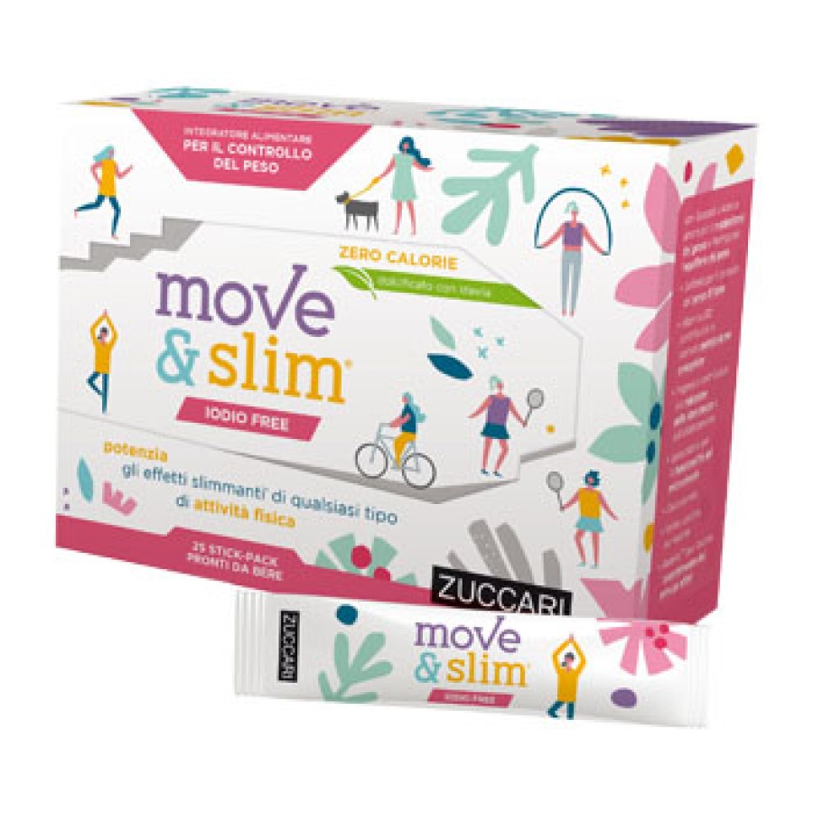 MOVE&SLIM IODIO FREE SCIROPPO 25 STICKPACK 10 ML MOVE&SLIM IODIO FREE SCIROPPO 25 STICKPACK 10 ML