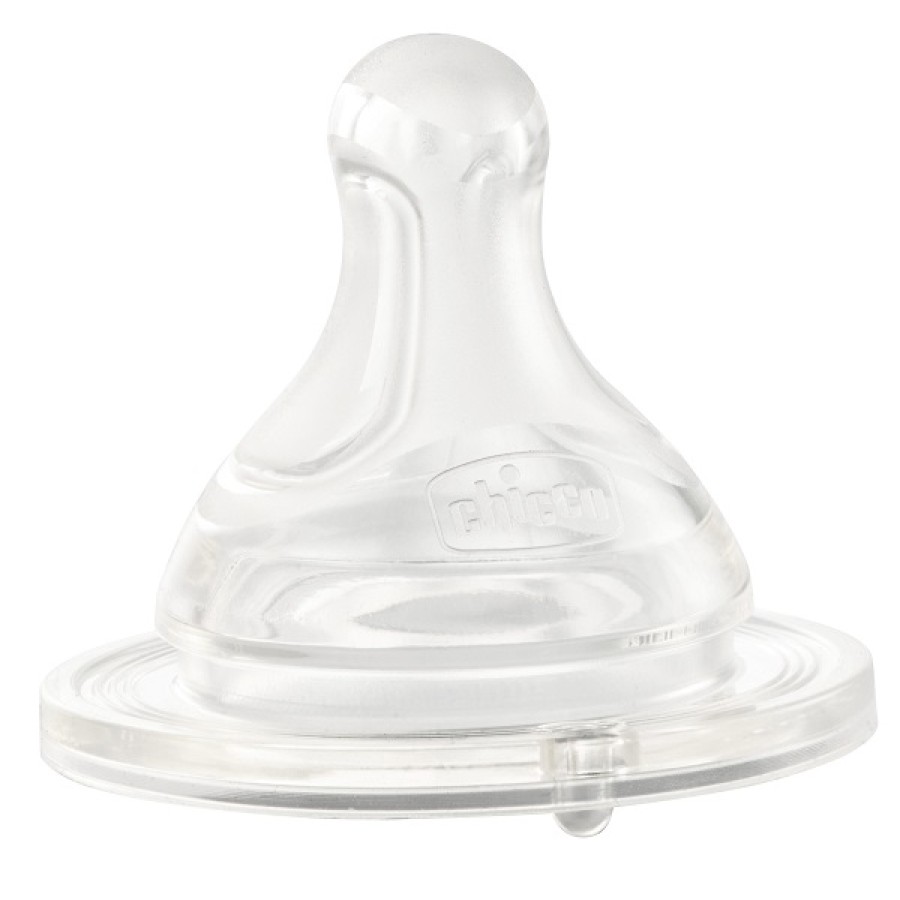 CHICCO TETTARELLA PERFECT 5 0M IN SILICONE 1 FORO 2 PEZZI CHICCO TETTARELLA PERFECT 5 0M IN SILICONE 1 FORO 2 PEZZI