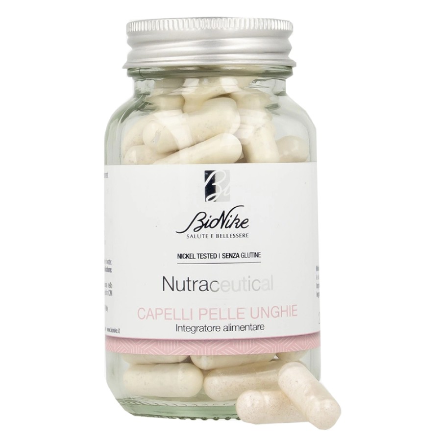 NUTRACEUTICAL CAPELLI/PELLE/UNGHIE 60 CAPSULE NUTRACEUTICAL CAPELLI/PELLE/UNGHIE 60 CAPSULE