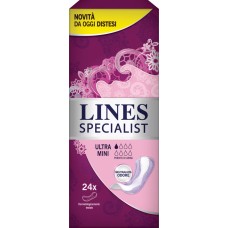 PANNOLONE SAGOMATO LINES SPECIALIST ULTRAMINI 24 PEZZI FARMA