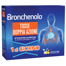 BRONCHENOLO TOSSE DOPPIA AZIONE 10 BUSTINE