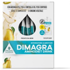 DIMAGRA AMINODIET DRINK PERA 10 POUCH DA 80 G