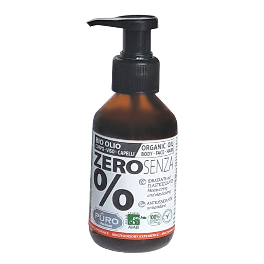 PURO ZERO SENZA % BIO OLIO CORPO/ VISO/CAPELLI 100 ML