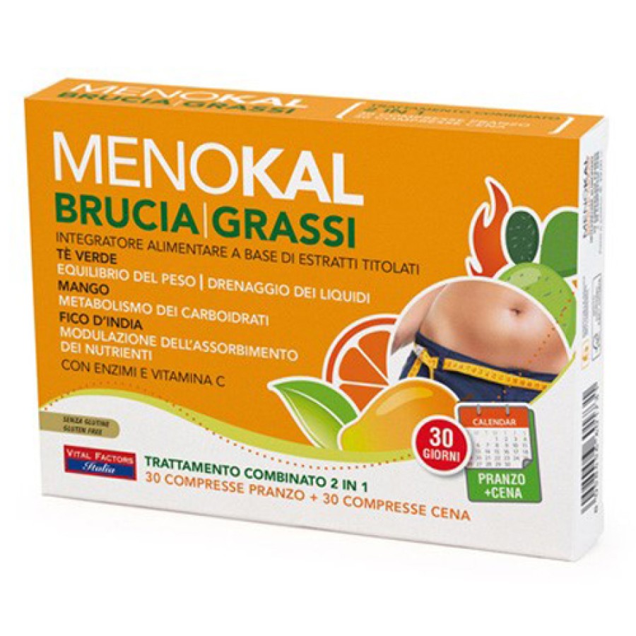 MENOKAL BRUCIAGRASSI 60 COMPRESSE MENOKAL BRUCIAGRASSI 60 COMPRESSE