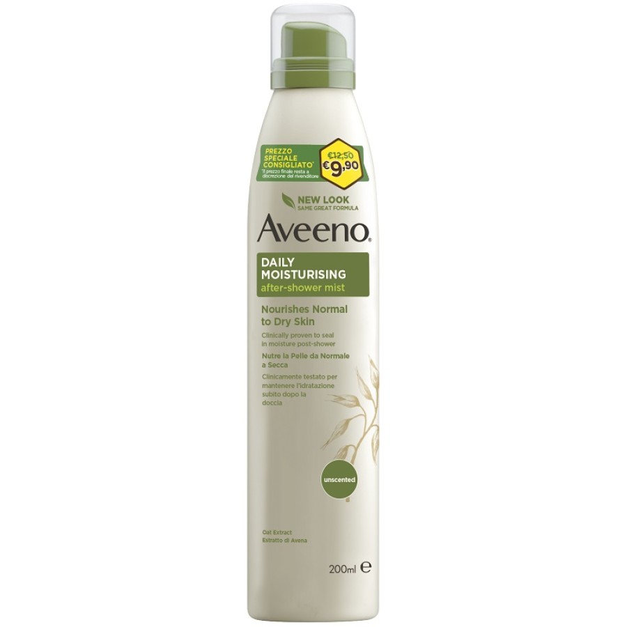 AVEENO SPRAY DOPO DOCCIA PROMO 200 ML AVEENO SPRAY DOPO DOCCIA PROMO 200 ML