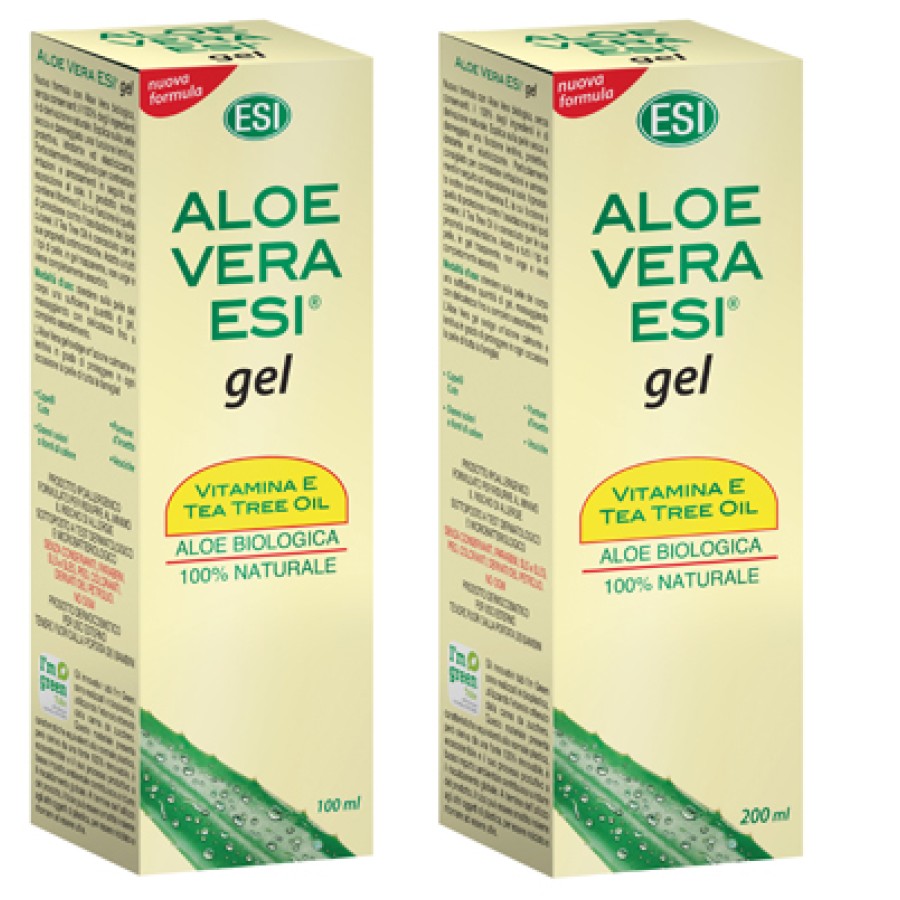 ESI ALOE VERA GEL VITAMINA E TEA TREE 100 ML ESI ALOE VERA GEL VITAMINA E TEA TREE 100 ML