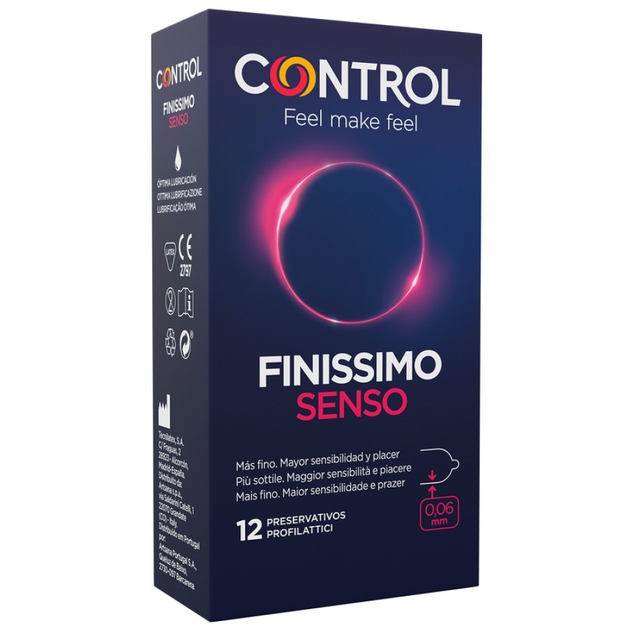 CONTROL FINISSIMO SENSO 12 PEZZI CONTROL FINISSIMO SENSO 12 PEZZI