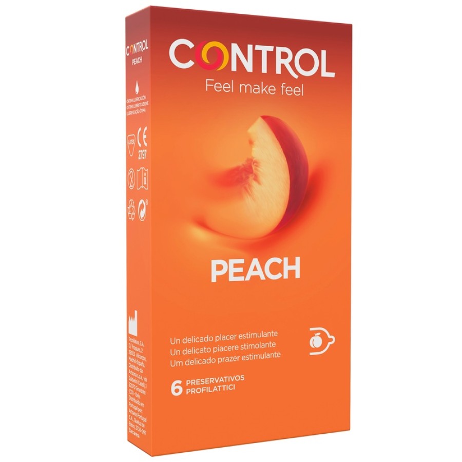 CONTROL PEACH 6 PEZZI CONTROL PEACH 6 PEZZI