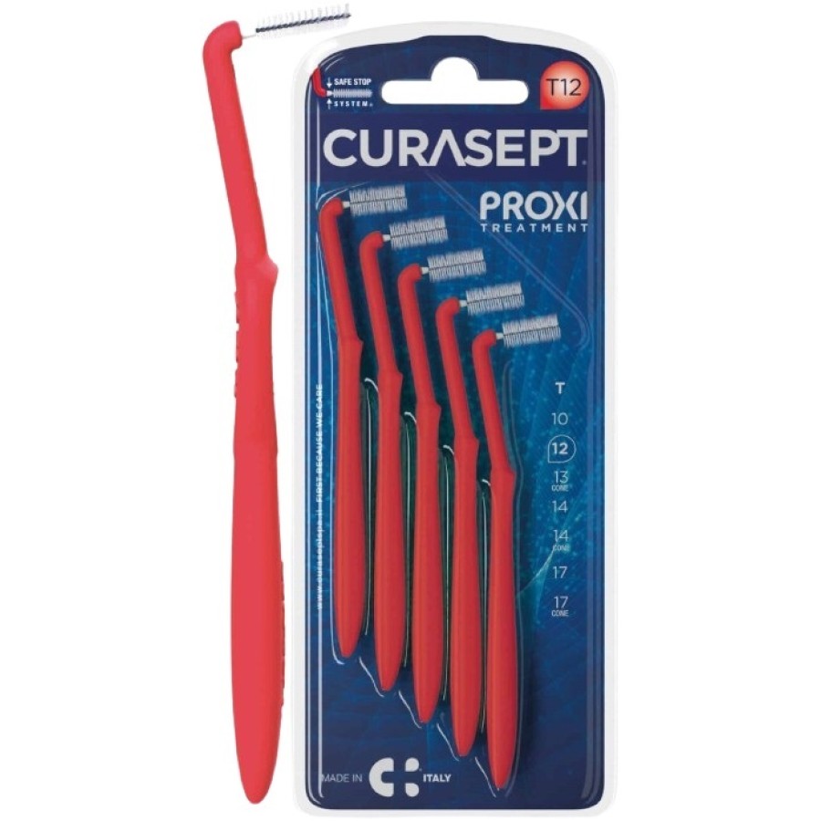 CURASEPT PROXI ANGLE T12 ROSSO/RED CURASEPT PROXI ANGLE T12 ROSSO/RED