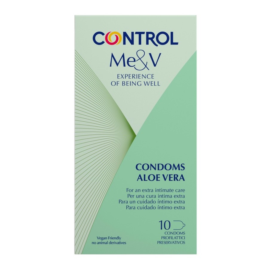 CONTROL ME&V CONDOMS ALOE VERA 10 PEZZI CONTROL ME&V CONDOMS ALOE VERA 10 PEZZI