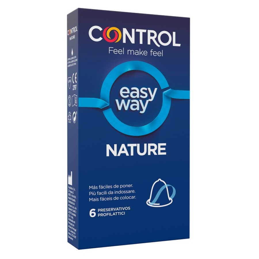 PROFILATTICO CONTROL NEW NATURE EASY WAY 6 PEZZI PROFILATTICO CONTROL NEW NATURE EASY WAY 6 PEZZI