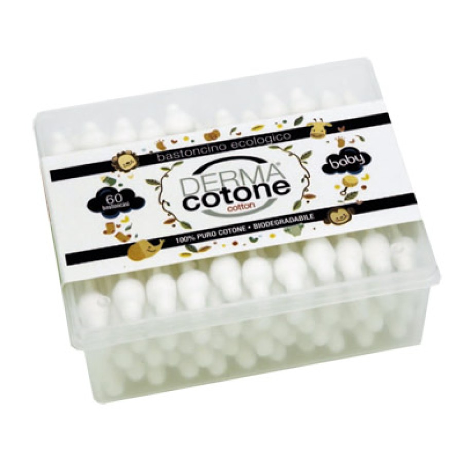 DERMACOTONE COTTON FIOC BABY 60 PEZZI DERMACOTONE COTTON FIOC BABY 60 PEZZI