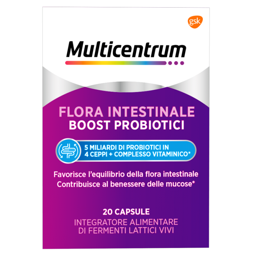 MULTICENTRUM DUOBIOTICO 20 CAPSULE