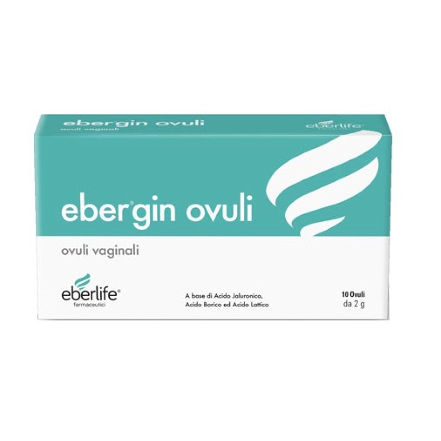 EBERGIN OVULI VAGINALI 10 PEZZI EBERGIN OVULI VAGINALI 10 PEZZI