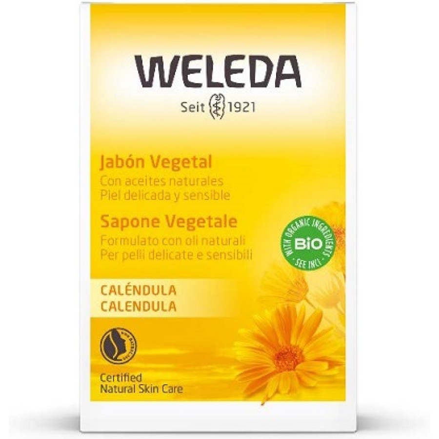 SAPONE VEGETALE CALENDULA 100 G SAPONE VEGETALE CALENDULA 100 G