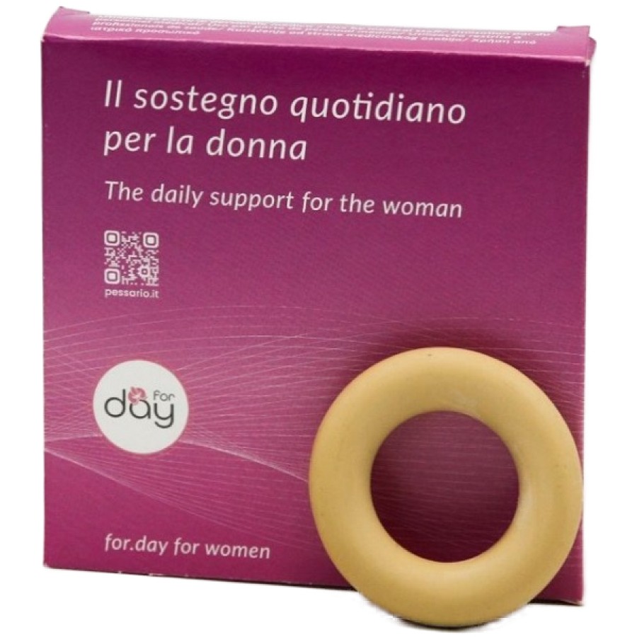PESSARIO IN GOMMA SENZA PIGMENTO PER LA CONTENZIONE DEL PROLASSO UTERINO DIAMETRO 80 MM