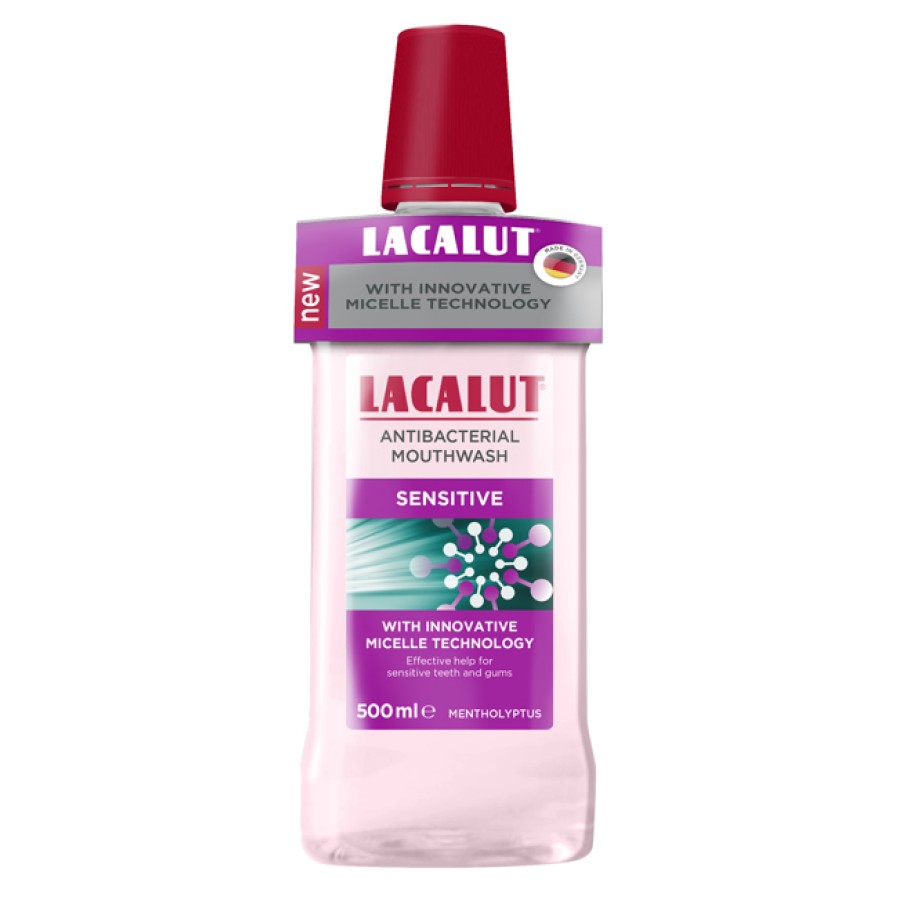 LACALUT COLLUTORIO MICELLARE SENSITIVE 500 ML LACALUT COLLUTORIO MICELLARE SENSITIVE 500 ML