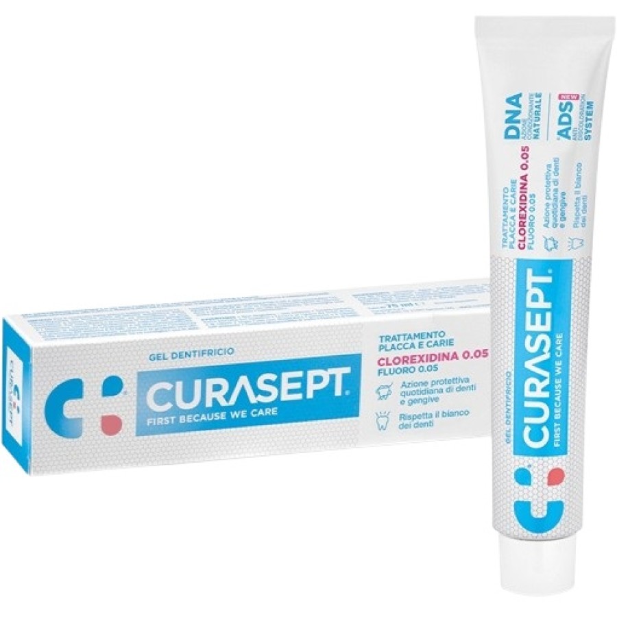 CURASEPT DENTIFRICIO 0,05 75 ML ADS+DNA CURASEPT DENTIFRICIO 0,05 75 ML ADS+DNA