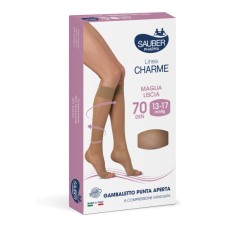 SAUBER GAMBALETTO OPEN TOE 70 DENARI MAGLIA LISCIA MEDIO TAGLIA 3