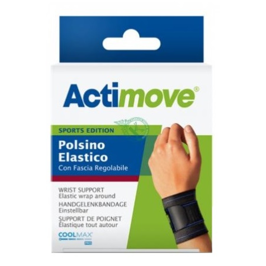 ACTIMOVE SPORTS EDITION POLSINO ELASTICO CON FASCIA REGOLABILE UNIVERSALE ACTIMOVE SPORTS EDITION POLSINO ELASTICO CON FASCIA REGOLABILE UNIVERSALE