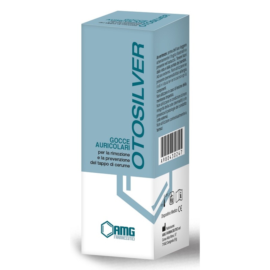GOCCE AURICOLARI OTOSILVER 20 ML GOCCE AURICOLARI OTOSILVER 20 ML