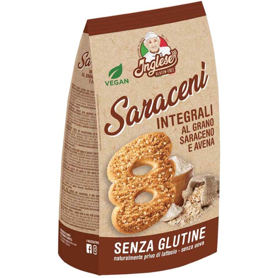 INGLESE BISCOTTI INTEGRALI GRANO SARACENO PROMO FORMATO SCORTA 900 G