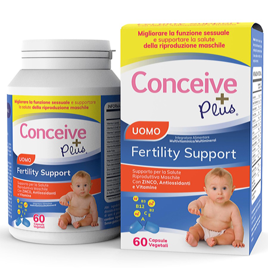 CONCEIVE PLUS SUPPORTO FERTILITA' MASCHILE 60 CAPSULE VEGETALI CONCEIVE PLUS SUPPORTO FERTILITA' MASCHILE 60 CAPSULE VEGETALI