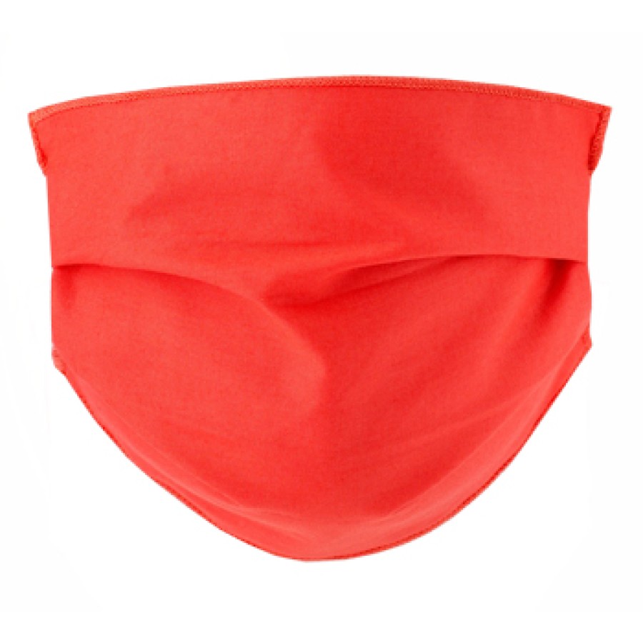 SET 2 MASCHERINA AD PAINT COTONE CORALLO LINEA ORO