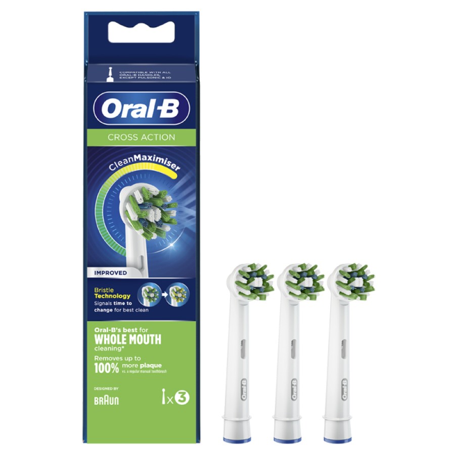 ORALB REFILL EB-50-3 CROSSACT ORALB REFILL EB-50-3 CROSSACT