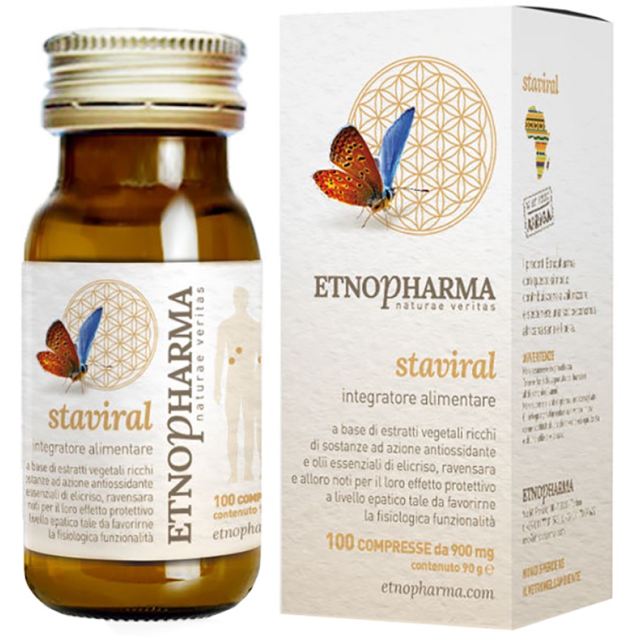 STAVIRAL 100 COMPRESSE