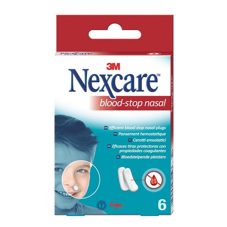 TAMPONI NASALI 3M NEXCARE BLOOD STOP N1700NP 6 PEZZI