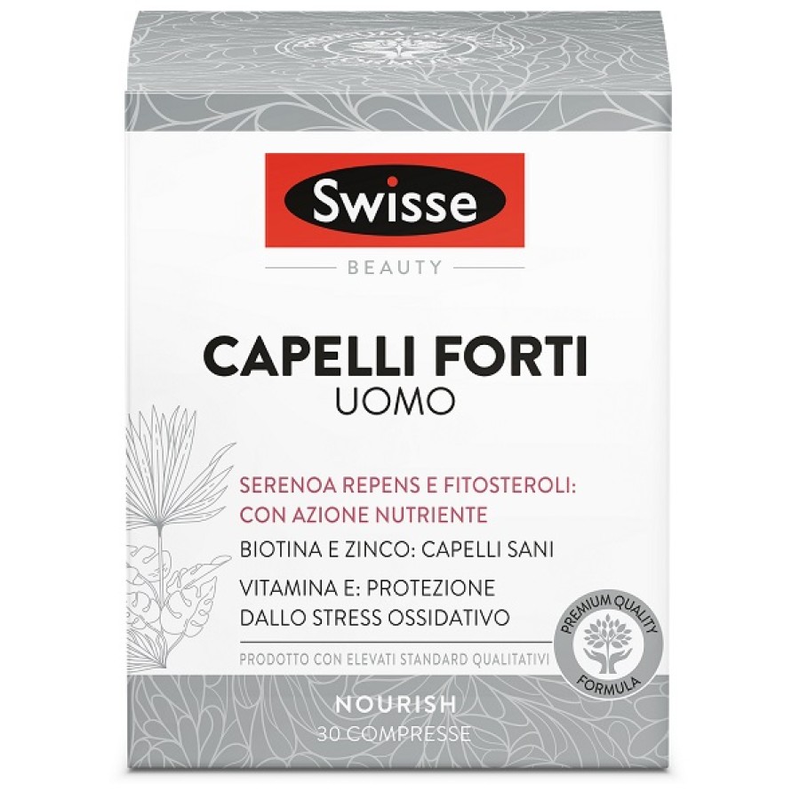 SWISSE CAPELLI FORTI UOMO 30 COMPRESSE