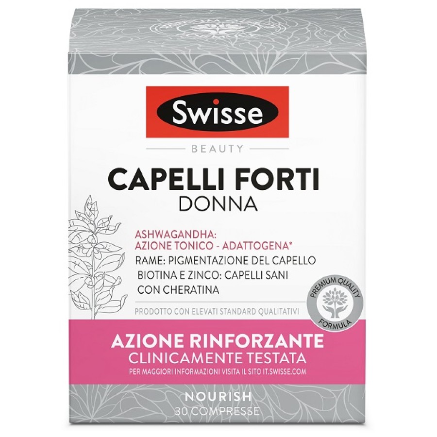SWISSE CAPELLI FORTI DONNA 30 COMPRESSE SWISSE CAPELLI FORTI DONNA 30 COMPRESSE