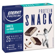 ENERVIT PROTEIN SNACK COCCO 8 BARRETTE 27 G