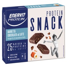 ENERVIT PROTEIN SNACK CIOCCOLATO LATTE 8 BARRETTE 27 G