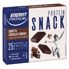 ENERVIT PROTEIN SNACK FONDENTE 8 BARRETTE 27 G