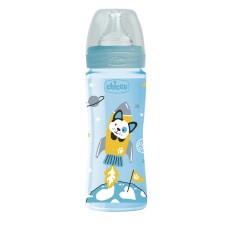 CHICCO BIBERON WB COL PP BOY DA 330 ML VELOCE SILICONE