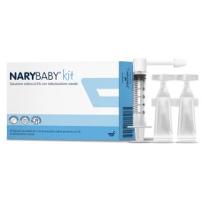 NARY BABY KIT SOLUZIONE SALINA IPERTONICA AL 3% 20 FIALOIDI + NEBULIZZATORE NASALE